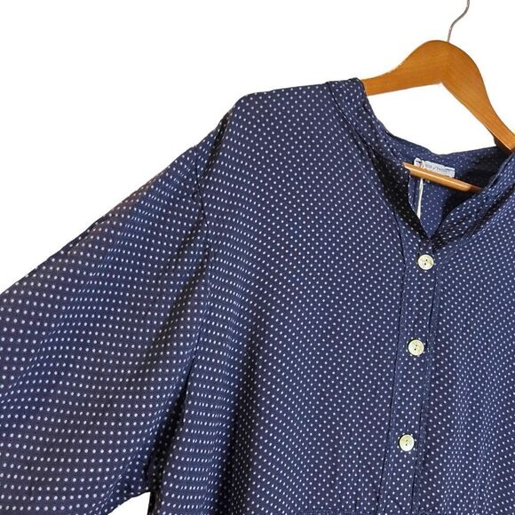 NWT! House of tweed navy polka dot tunic - Picture 6 of 10